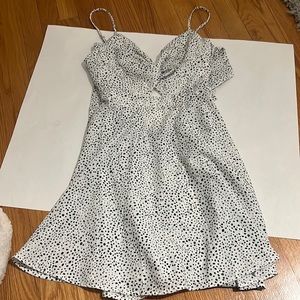 White shein dress